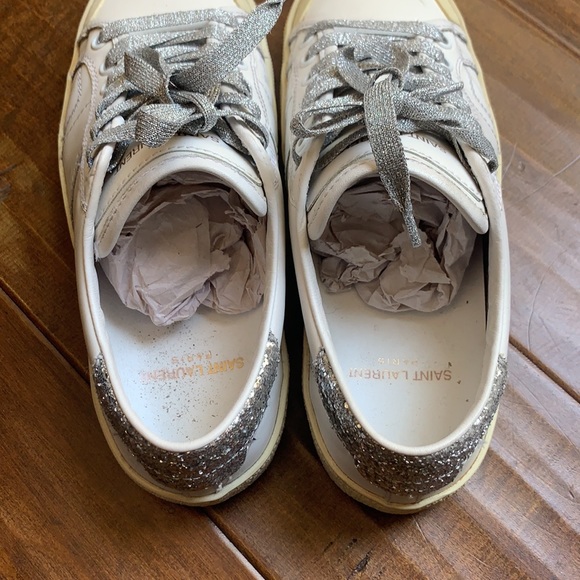 Saint Laurent Glitter Galactica Sneaker